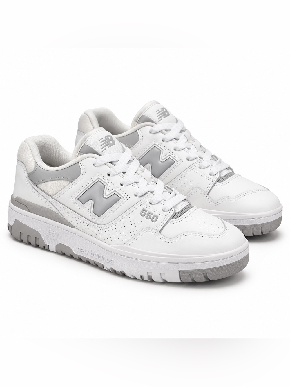 New Balance 550 Sneakers White & Gray US women 10